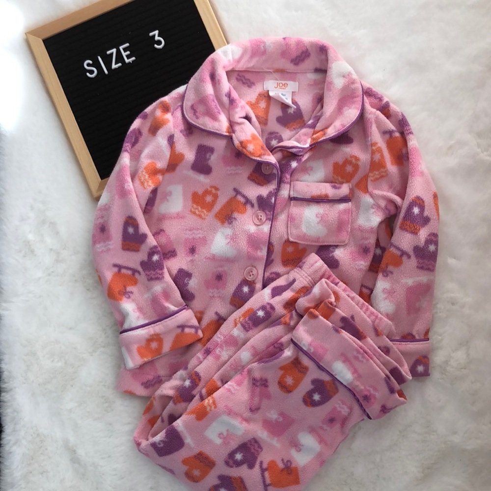Joe fresh girls pyjama set size 3